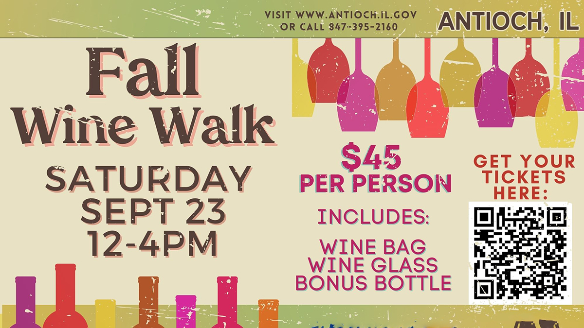 Fall Wine Walk in Downtown Antioch